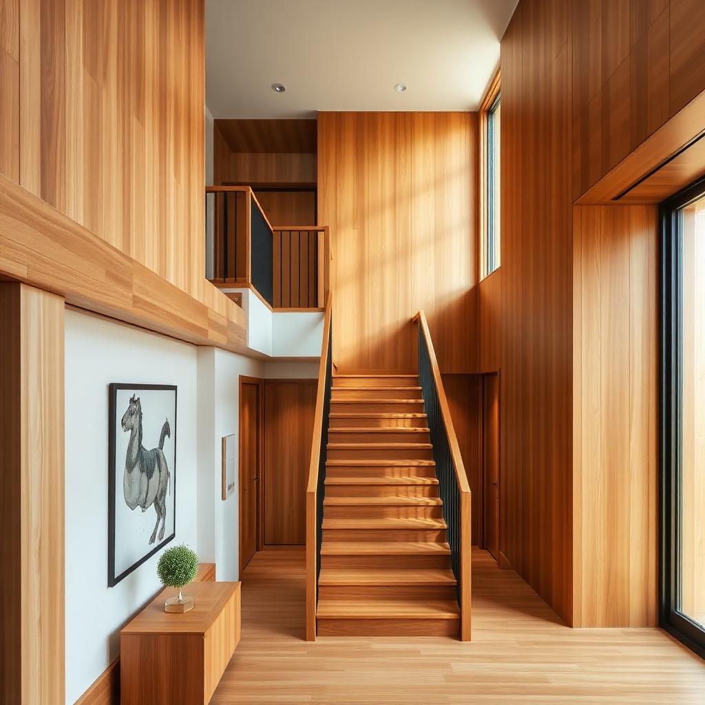Considered timber detailing and interior craftsmanship concept